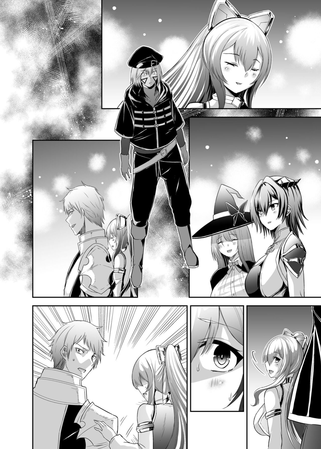 [Seika Kairaku Shoten (Eltoria, Takeshi Rivers, Mutsukidou)] Tsuihou Tamer no NTR Fukushuudan | NTR Revenge of the Banished Tamer [Kabedon]