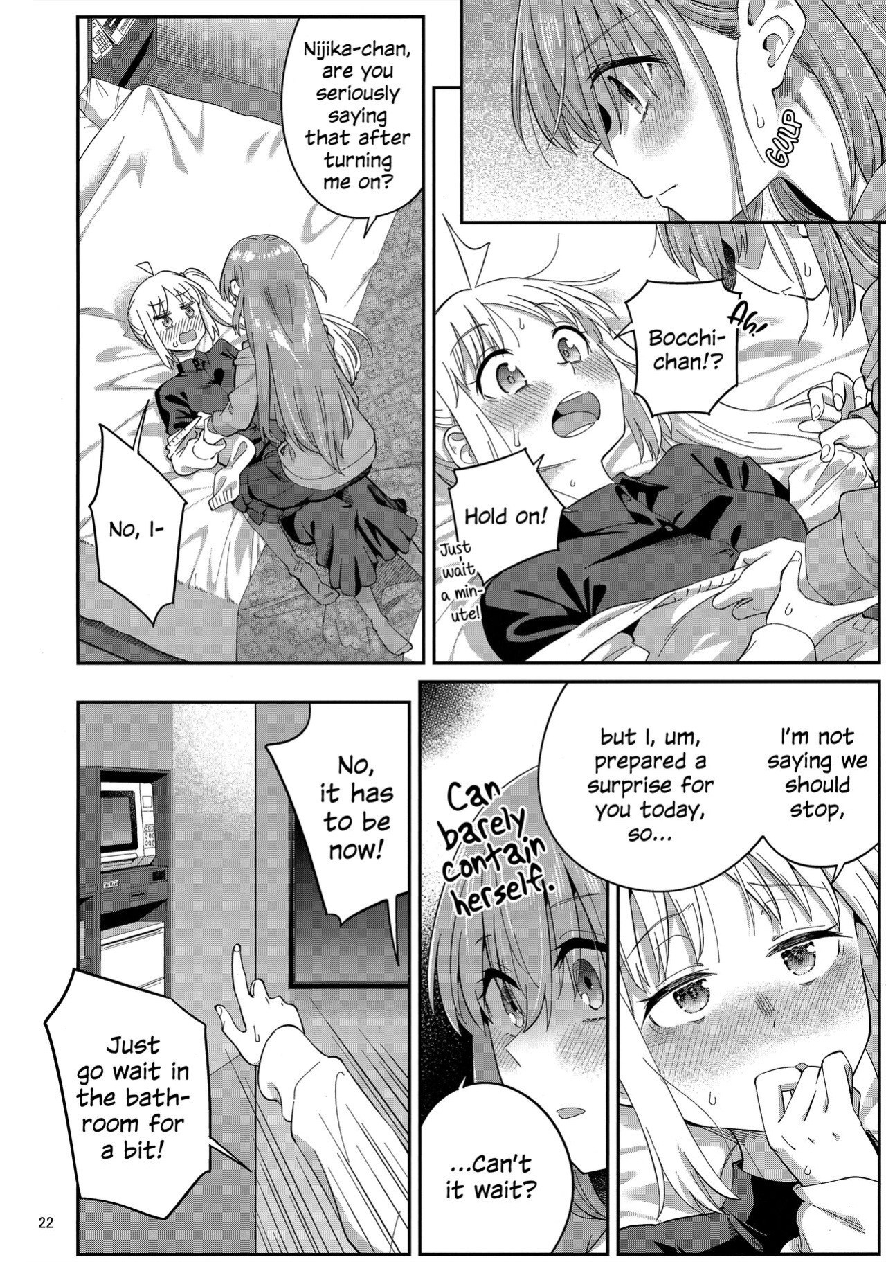 (C103) [Surface Tension (Orikuchi Hirata)] Netsu o Mazete Shin o Tokashite | Melting Hearts With Melded Heat (Bocchi the Rock!)
