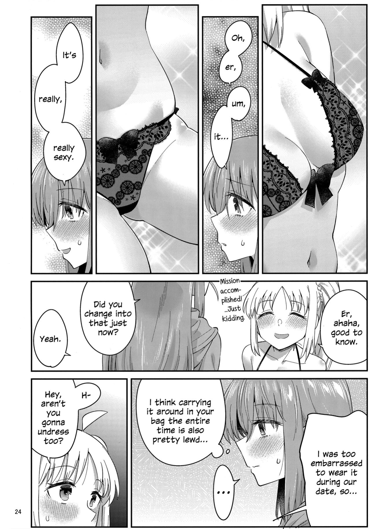 (C103) [Surface Tension (Orikuchi Hirata)] Netsu o Mazete Shin o Tokashite | Melting Hearts With Melded Heat (Bocchi the Rock!)