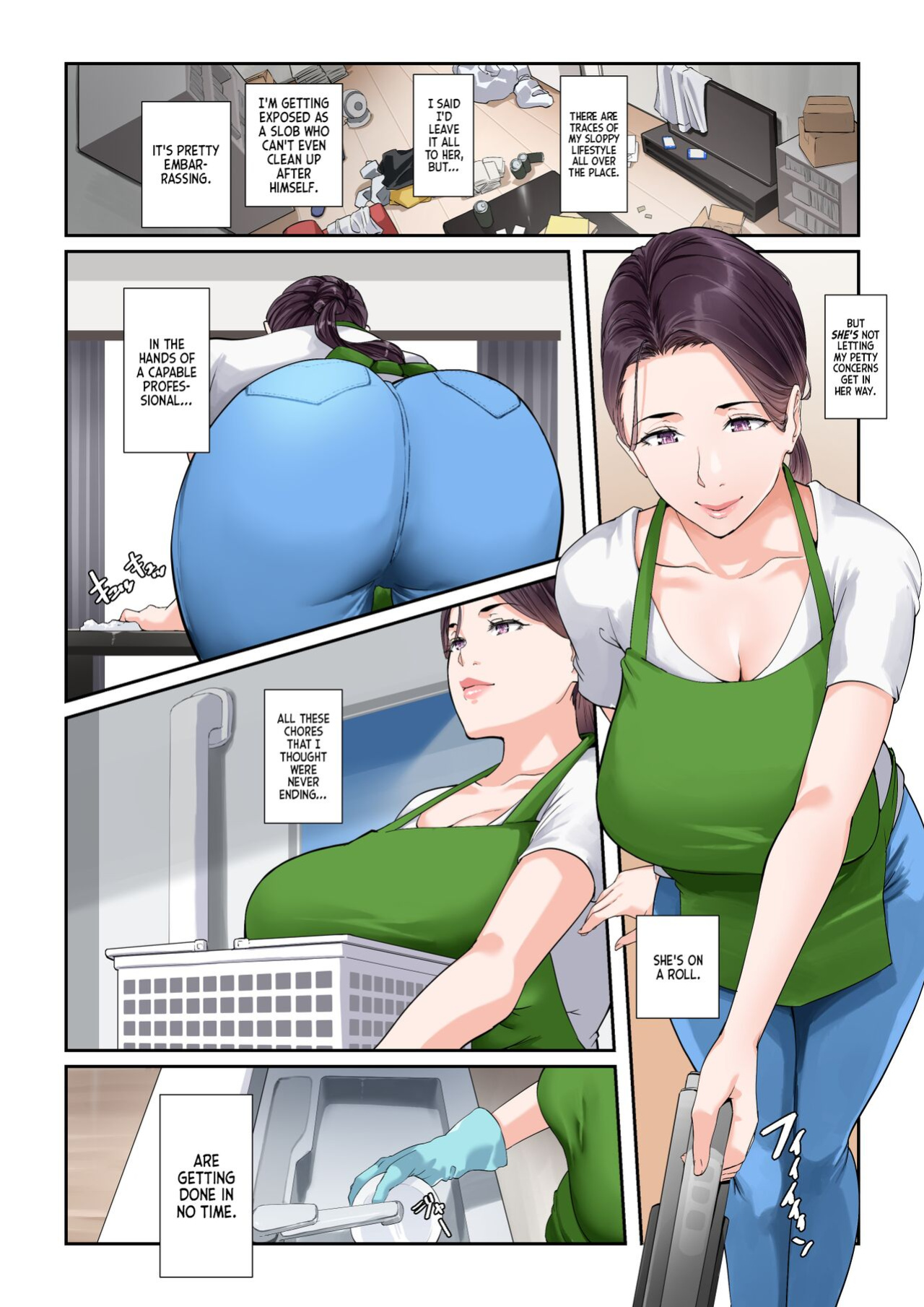 [NYPAON] Daitai Nandemo Shite kureru Kaji Daikou no Yurie-san | Yurie-san, The Housekeeper Who Will Do Just About Anything [RedLantern + korafu]