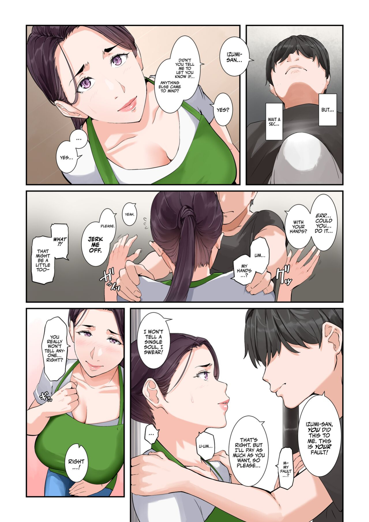 [NYPAON] Daitai Nandemo Shite kureru Kaji Daikou no Yurie-san | Yurie-san, The Housekeeper Who Will Do Just About Anything [RedLantern + korafu]