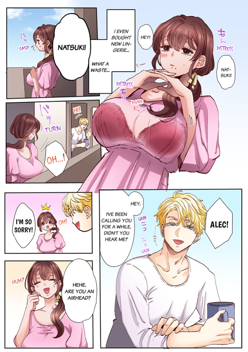 [Azumaya Manju] "Okusan no Ana, Ore no de Fusai de Agemasu ne?" Yokkyuu Fuman na Hitozuma ga Rinjin Ryuugakusei no XL Chinpo ni Ochiru made... 1-9 | An XXL Dick to Satisfy a Married Woman 1-9 (Complete)