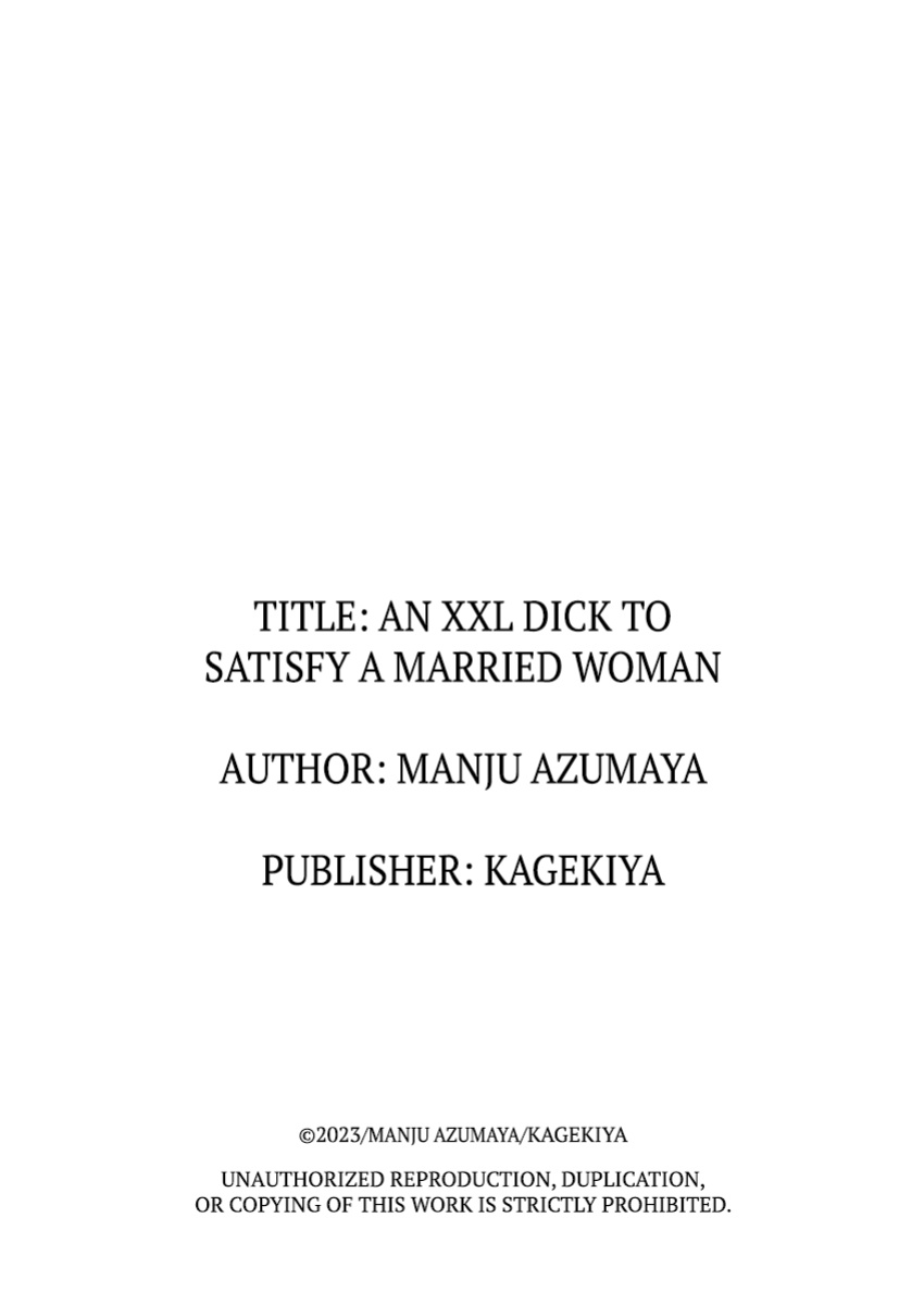 [Azumaya Manju] "Okusan no Ana, Ore no de Fusai de Agemasu ne?" Yokkyuu Fuman na Hitozuma ga Rinjin Ryuugakusei no XL Chinpo ni Ochiru made... 1-9 | An XXL Dick to Satisfy a Married Woman 1-9 (Complete)