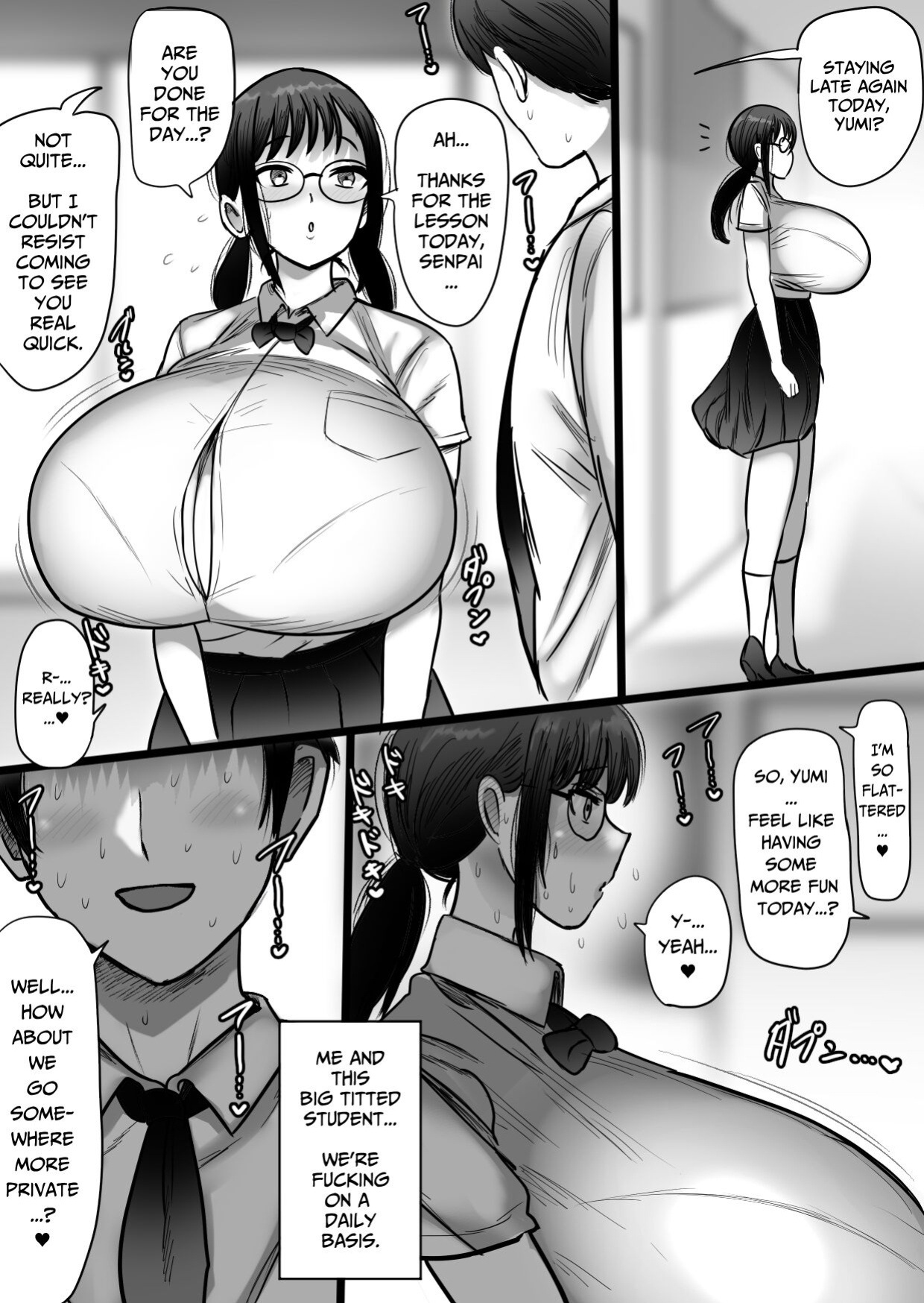 [Marimofu Extension (Marimofu)] Orikou Jimi Megane Bakunyuu to no Furin Koubi [Pure Pazaak]