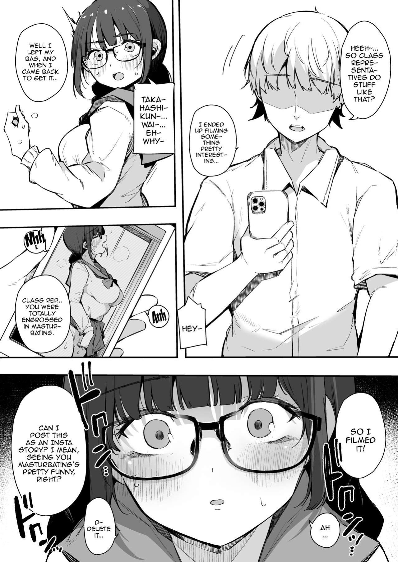 [Blossom Sphere (Sakurayu Hal)] Seiyoku Tsuyome no Kareshi Mochi Iinchou ga Otosareru made. | Until The Boyfriend-Having Class President With A Strong Sexual Appetite Falls