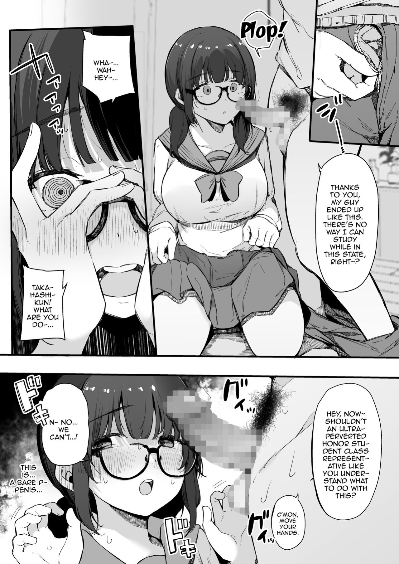[Blossom Sphere (Sakurayu Hal)] Seiyoku Tsuyome no Kareshi Mochi Iinchou ga Otosareru made. | Until The Boyfriend-Having Class President With A Strong Sexual Appetite Falls