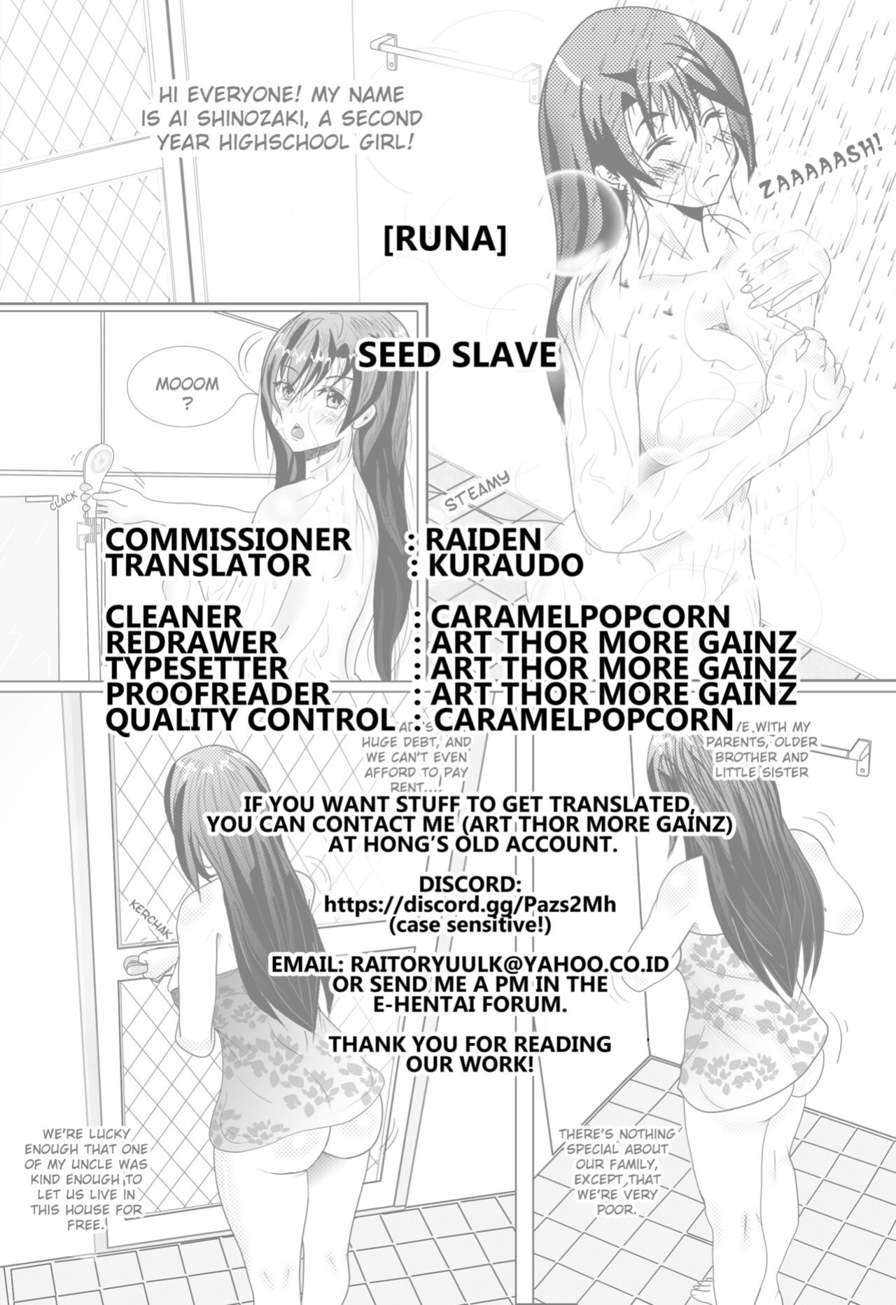 [Runa] seed slave (Harami Otome wa Kaikan Gurui) [Kuraudo]