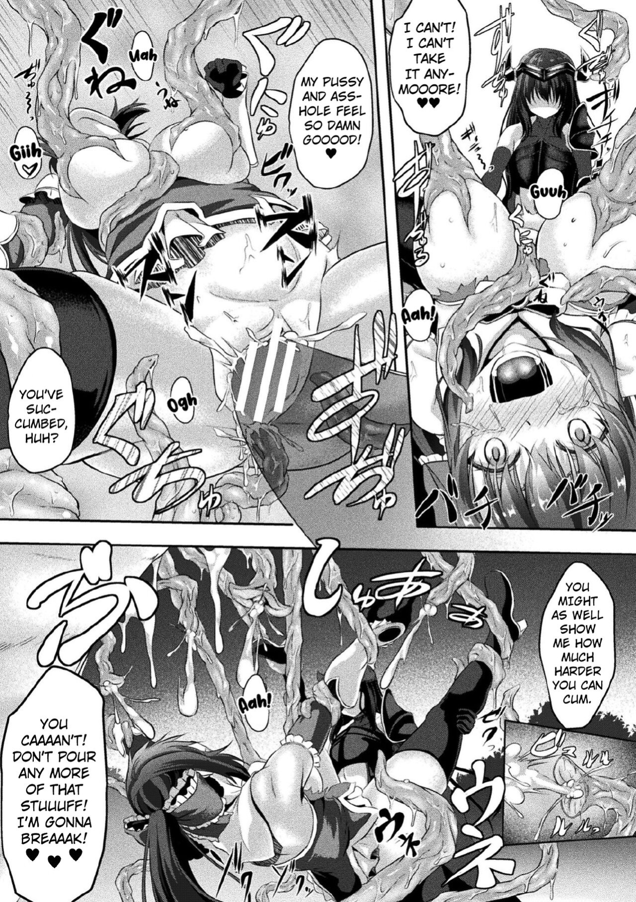 [Hakomaru] ~Mahou Kenshi Shokujoku no Kokuin~ | The Magical Pugilist ~Engraving of Tentacle Disgrace~ (Kukkoro Heroines Vol. 11) [Kuraudo]