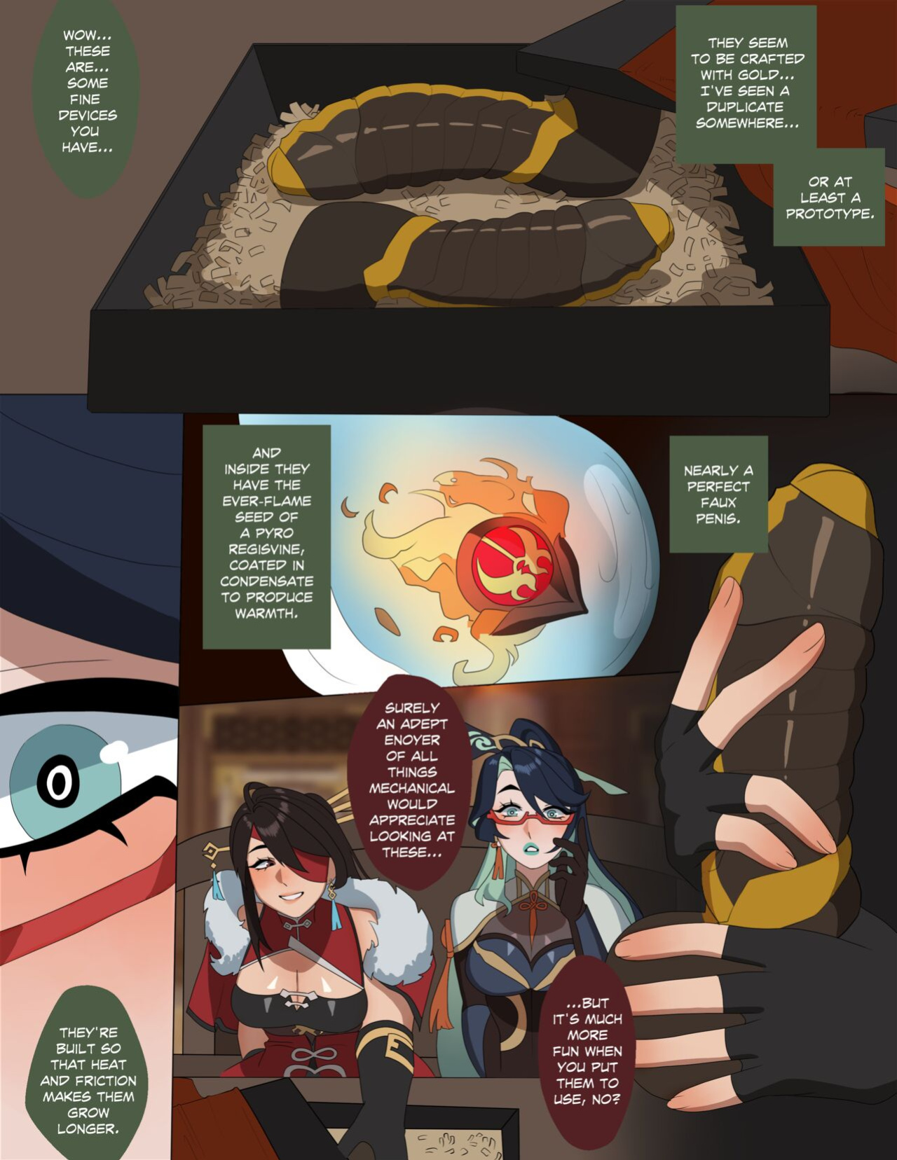 [Creamboyo] Toying With A Heron (Genshin Impact)