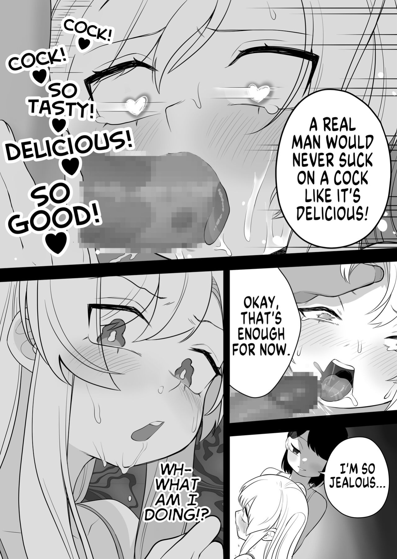 [Amuai Okashi Seisakusho (Ochita Ato Daisuki Samurai, Ahoge Kinoko)] Kyousei Gimukyouiku! TS Ecchi na Onnanoko Kunrenkou! | Correction and Duty Education! Training School for Lewd TS Girls! [GTF]