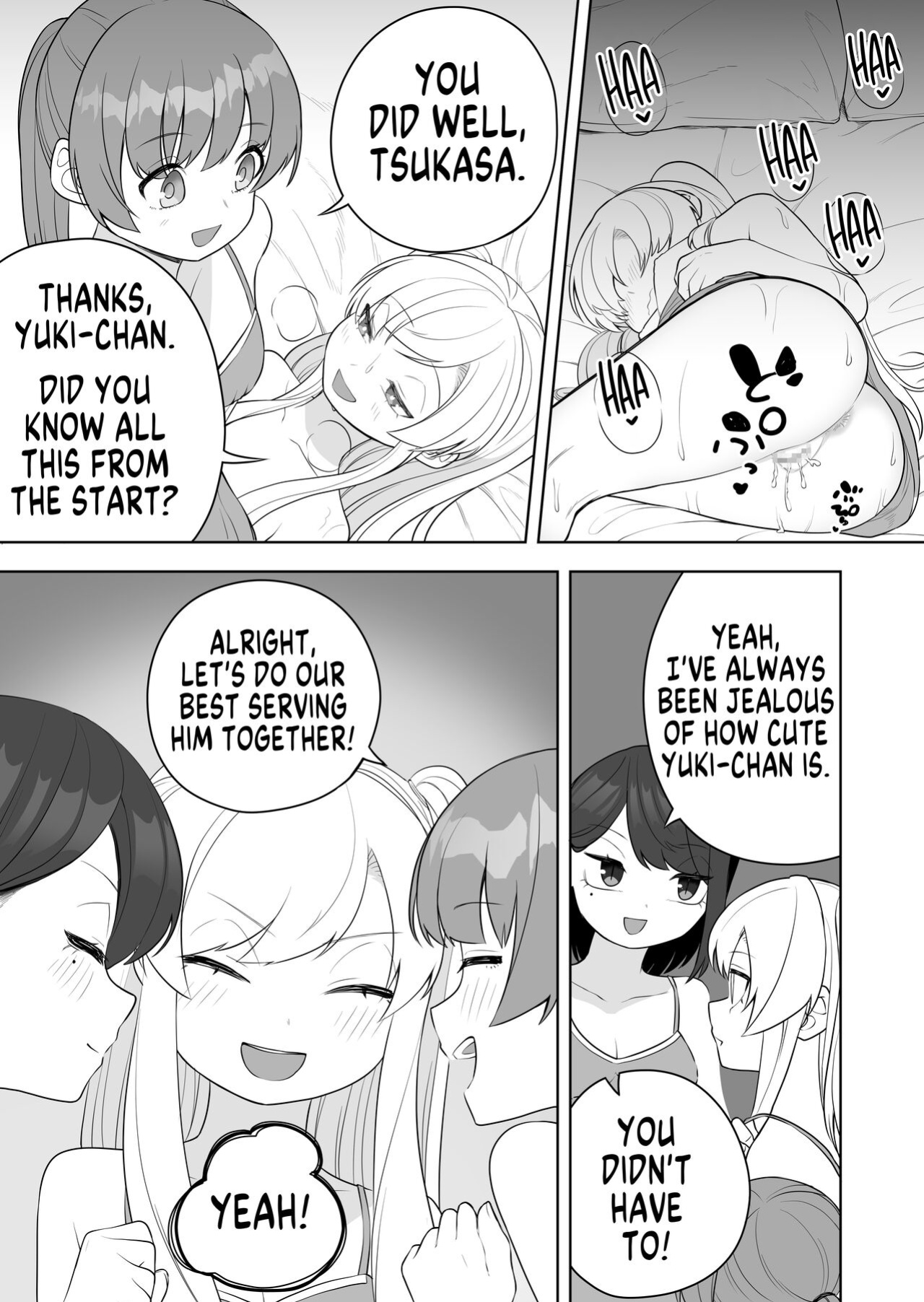 [Amuai Okashi Seisakusho (Ochita Ato Daisuki Samurai, Ahoge Kinoko)] Kyousei Gimukyouiku! TS Ecchi na Onnanoko Kunrenkou! | Correction and Duty Education! Training School for Lewd TS Girls! [GTF]
