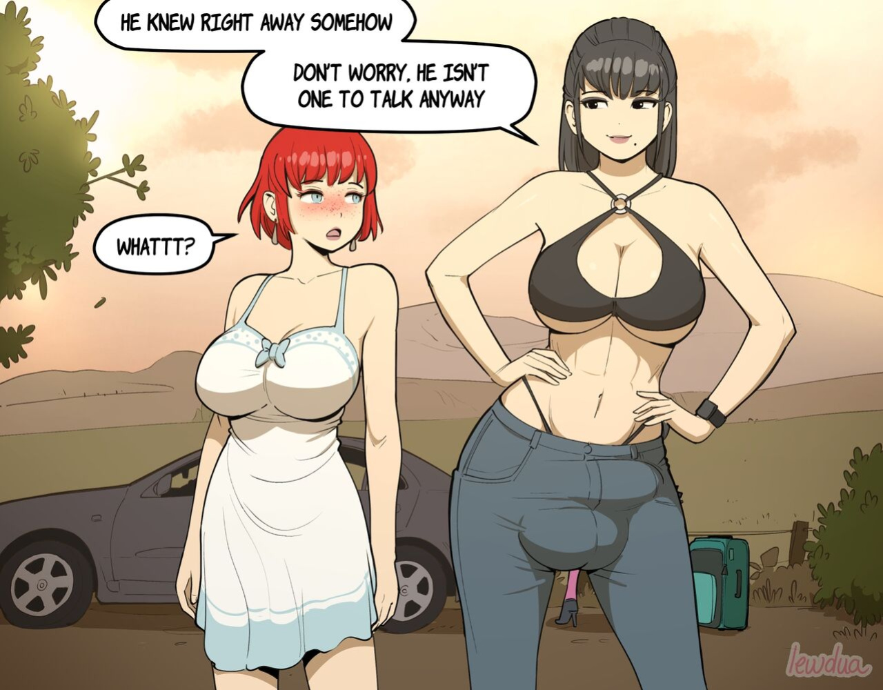 [Lewdua] Holiday at Grandma's (Full Story + Lore)