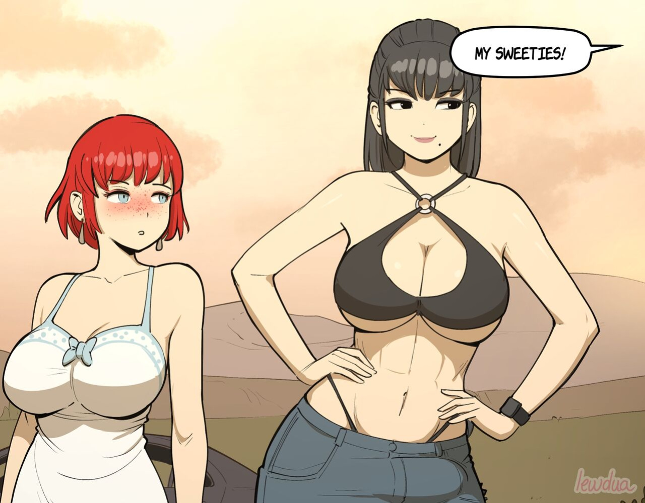[Lewdua] Holiday at Grandma's (Full Story + Lore)