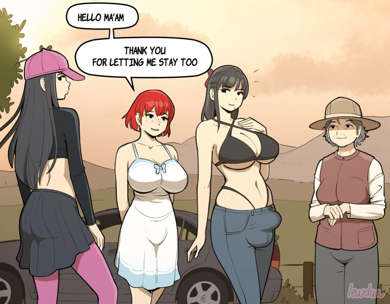 [Lewdua] Holiday at Grandma's (Full Story + Lore)