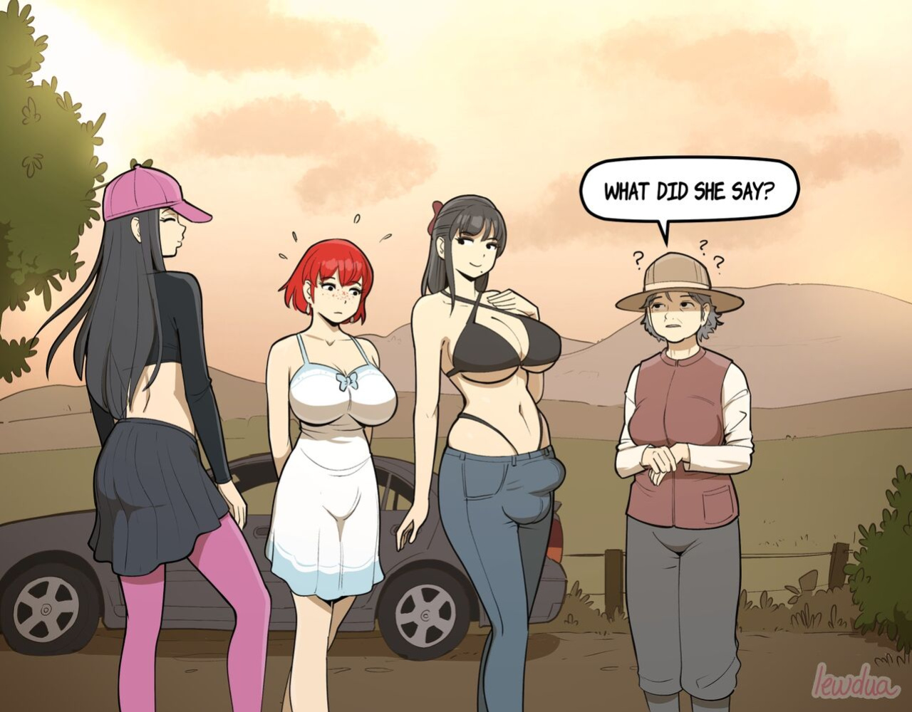 [Lewdua] Holiday at Grandma's (Full Story + Lore)
