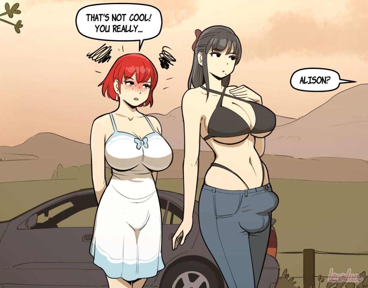 [Lewdua] Holiday at Grandma's (Full Story + Lore)