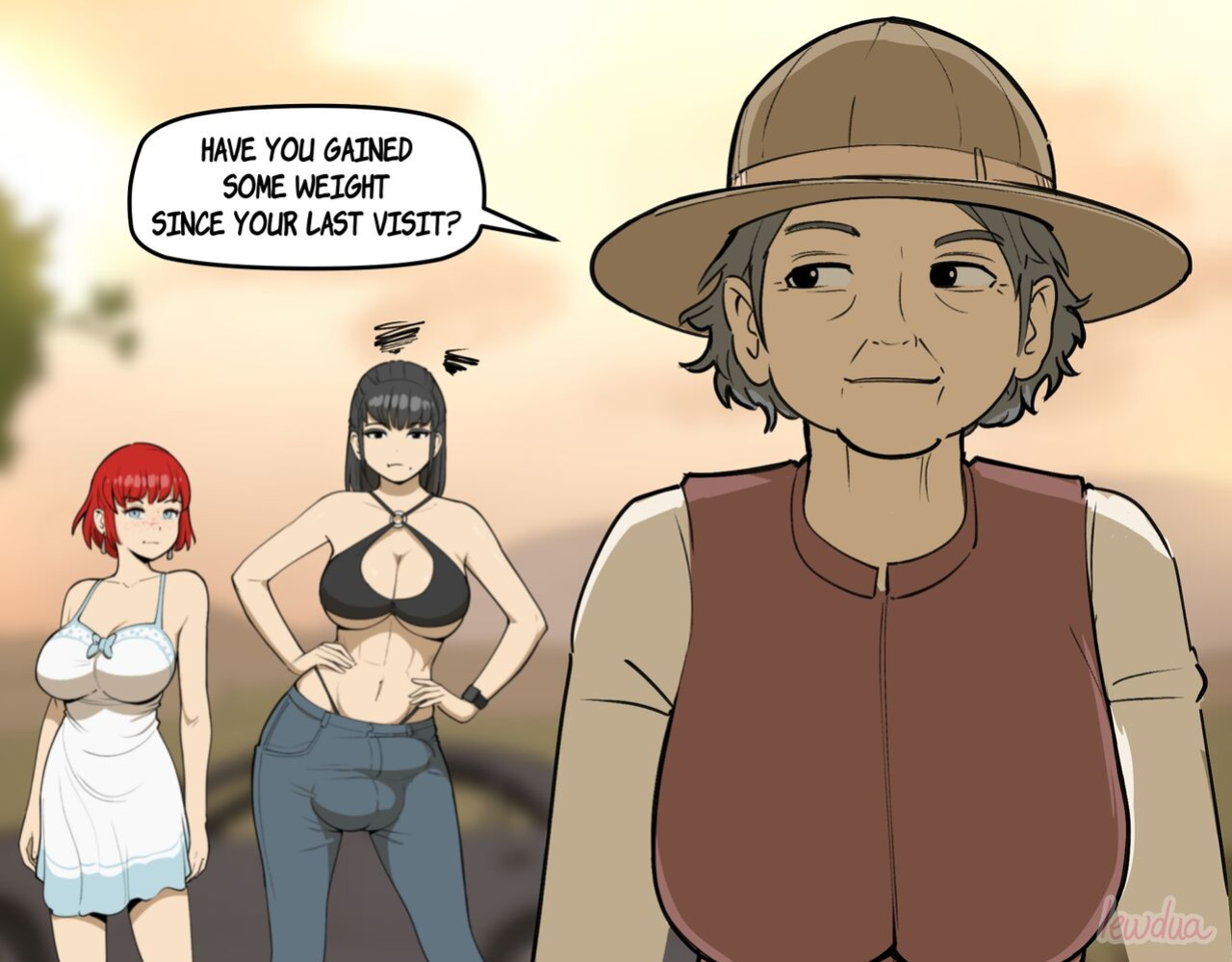 [Lewdua] Holiday at Grandma's (Full Story + Lore)