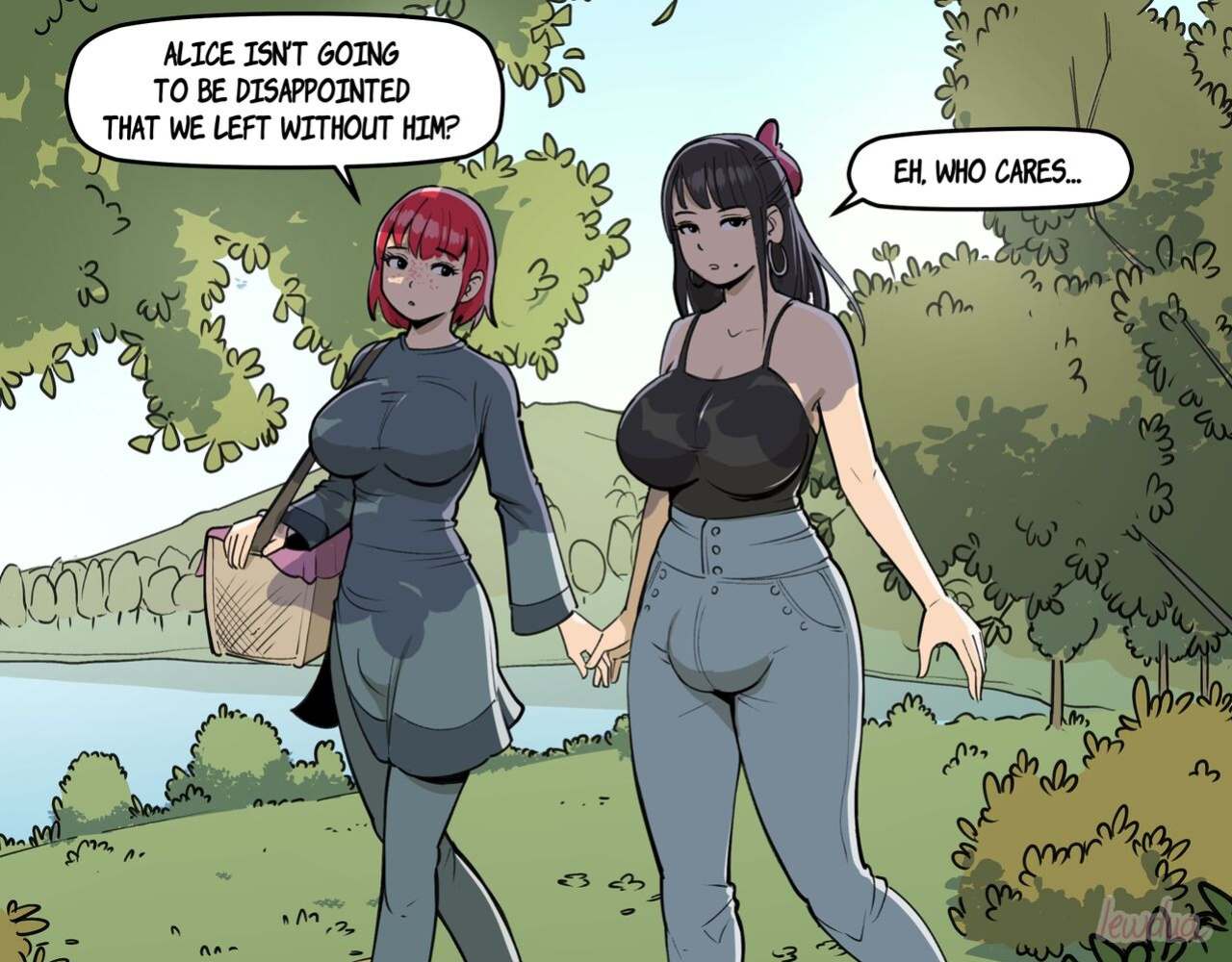 [Lewdua] Holiday at Grandma's (Full Story + Lore)