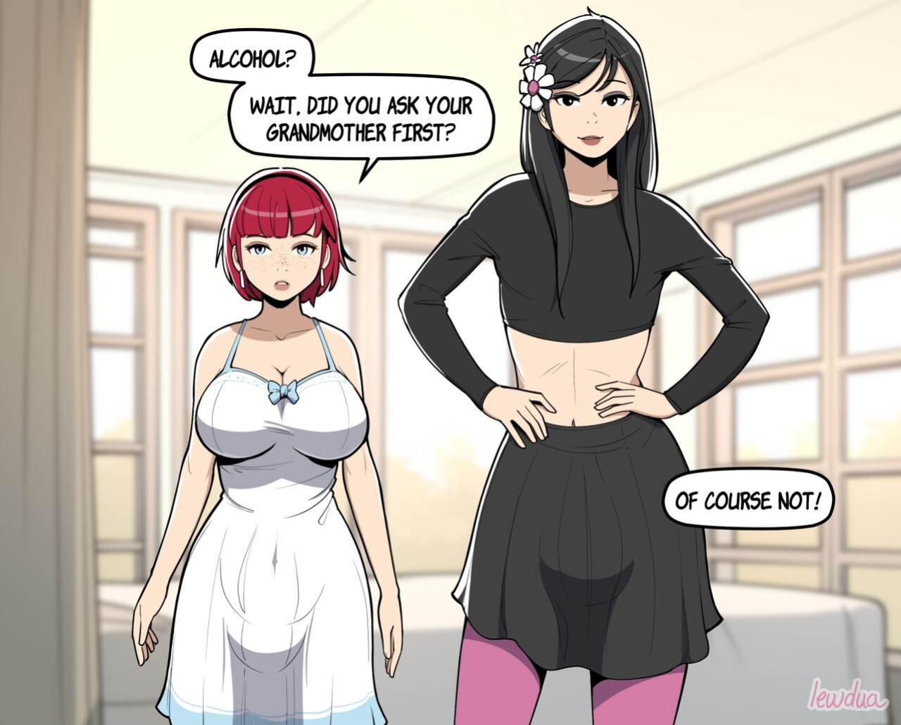 [Lewdua] Holiday at Grandma's (Full Story + Lore)