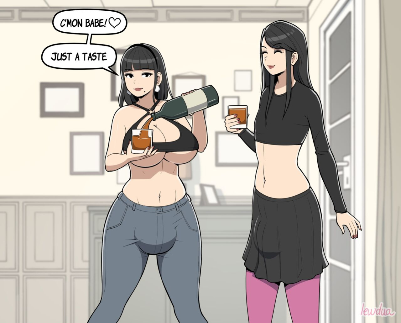 [Lewdua] Holiday at Grandma's (Full Story + Lore)