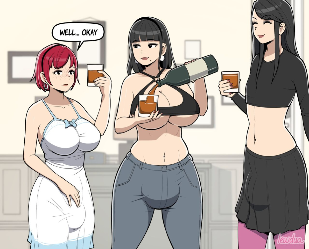 [Lewdua] Holiday at Grandma's (Full Story + Lore)