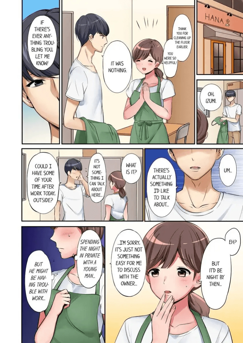 [Nanashiki Fuka] "Okusan, Zenbu Haitte masu yo" Baito no Otokonoko ni Netorarete masu 1-3 | “Miss, It’s All the Way In.” I’m Being NTR’d by a Part-Timer 1-3