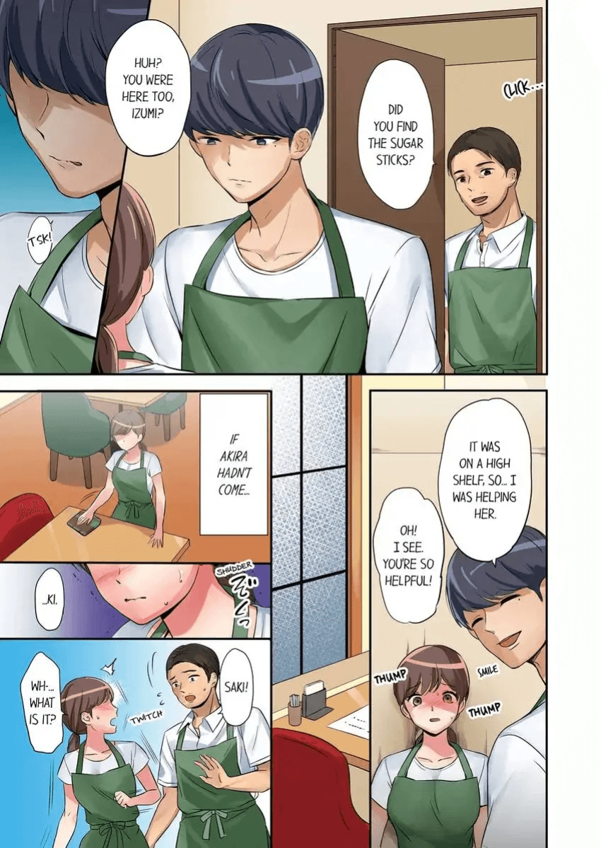 [Nanashiki Fuka] "Okusan, Zenbu Haitte masu yo" Baito no Otokonoko ni Netorarete masu 1-3 | “Miss, It’s All the Way In.” I’m Being NTR’d by a Part-Timer 1-3