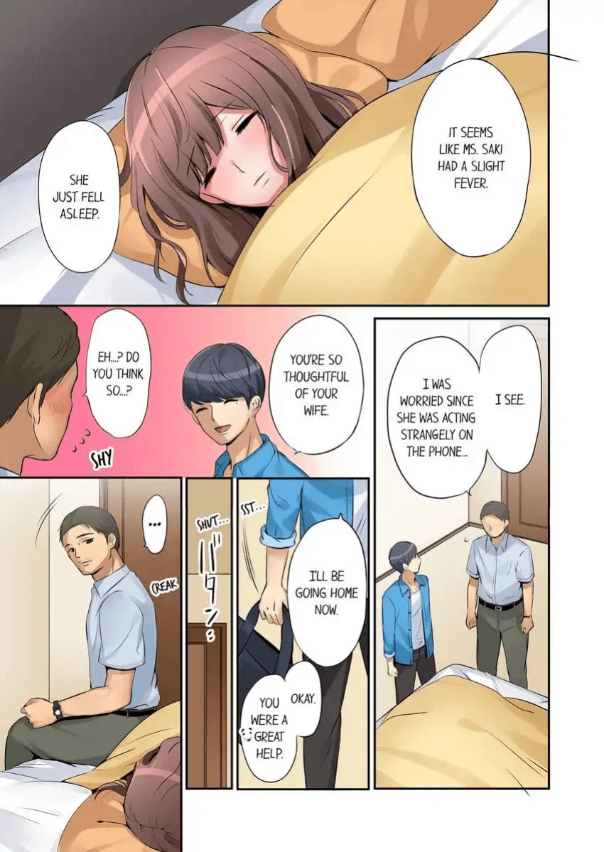[Nanashiki Fuka] "Okusan, Zenbu Haitte masu yo" Baito no Otokonoko ni Netorarete masu 1-3 | “Miss, It’s All the Way In.” I’m Being NTR’d by a Part-Timer 1-3