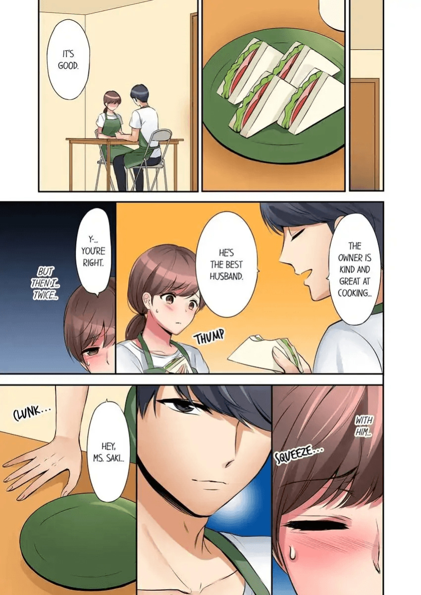[Nanashiki Fuka] "Okusan, Zenbu Haitte masu yo" Baito no Otokonoko ni Netorarete masu 1-3 | “Miss, It’s All the Way In.” I’m Being NTR’d by a Part-Timer 1-3