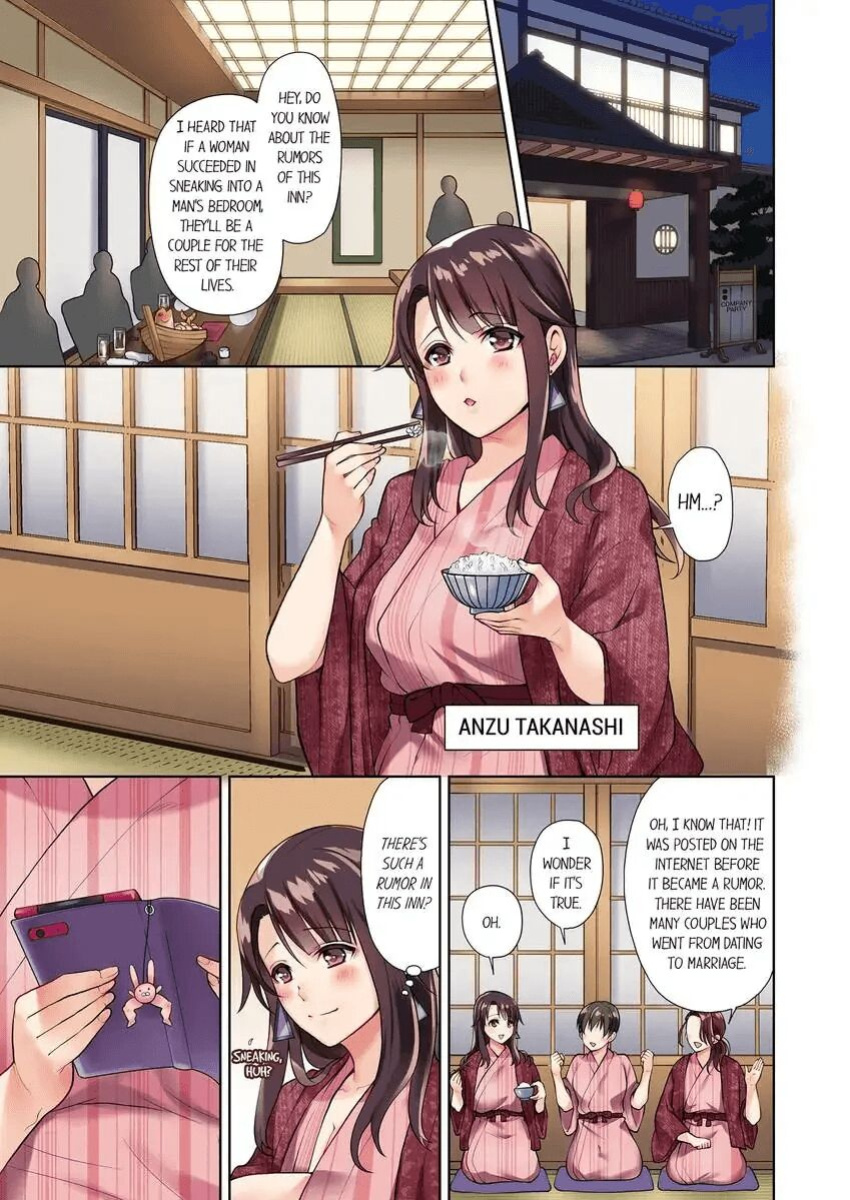 [Aono Akira] Itte mo Owaranai Shain Ryokou "Watashi / Osananajimi ni Sounyuu re Rare Chatteru...!" 1-3 | Company Outing That Never Ends Even if I Cum - “I’m Fucked by My Childhood Friend…!” 1-3