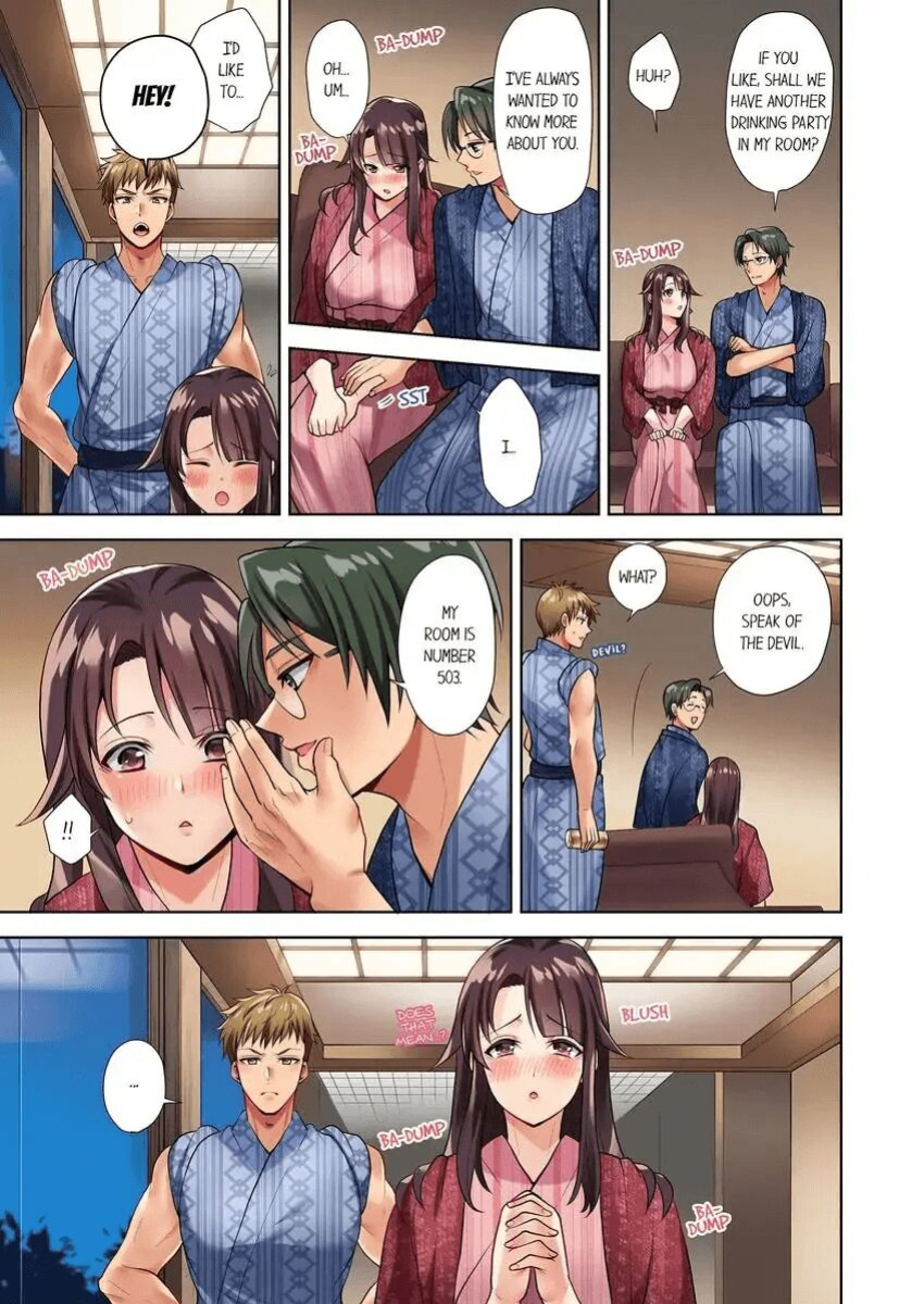 [Aono Akira] Itte mo Owaranai Shain Ryokou "Watashi / Osananajimi ni Sounyuu re Rare Chatteru...!" 1-3 | Company Outing That Never Ends Even if I Cum - “I’m Fucked by My Childhood Friend…!” 1-3