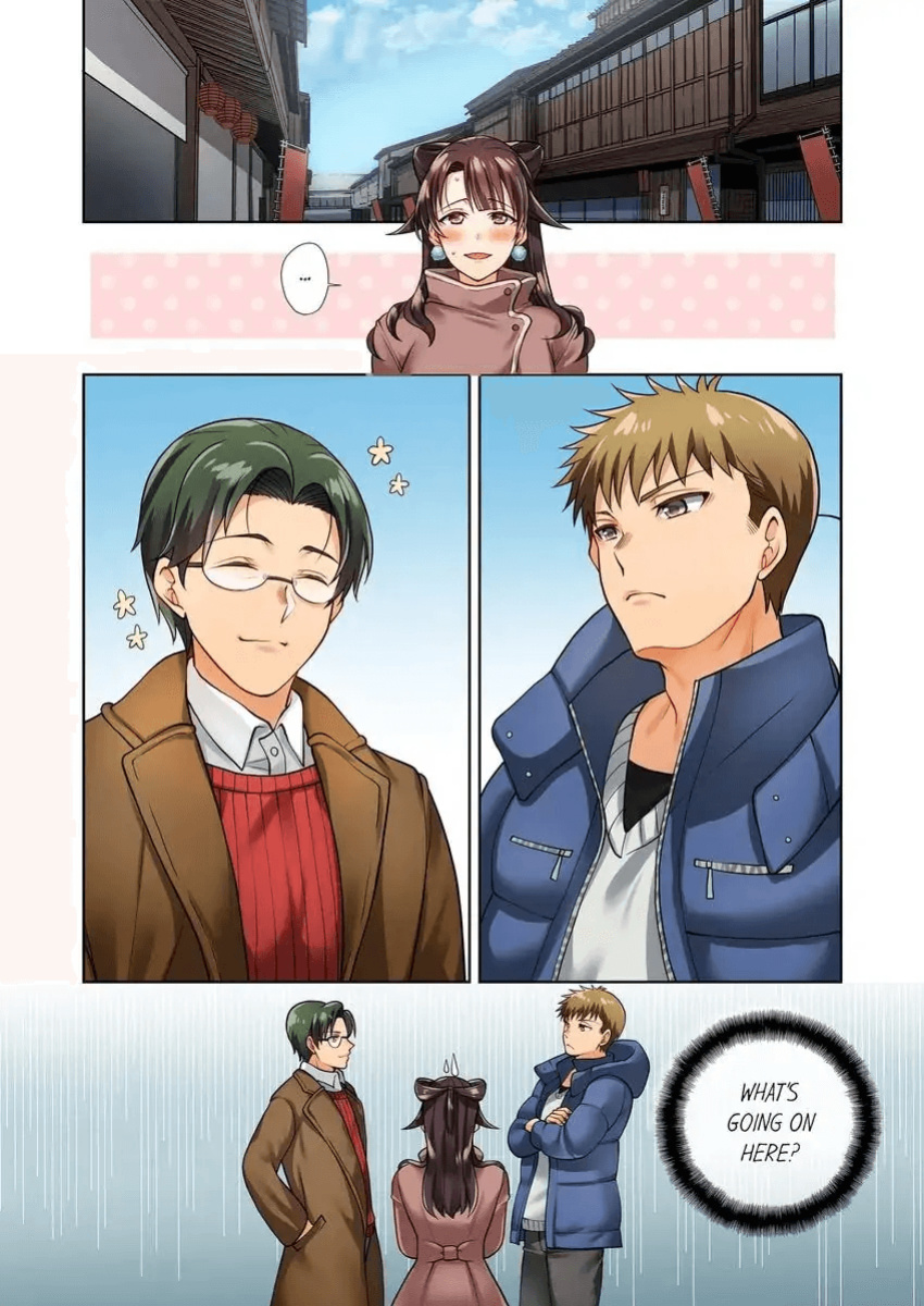 [Aono Akira] Itte mo Owaranai Shain Ryokou "Watashi / Osananajimi ni Sounyuu re Rare Chatteru...!" 1-3 | Company Outing That Never Ends Even if I Cum - “I’m Fucked by My Childhood Friend…!” 1-3