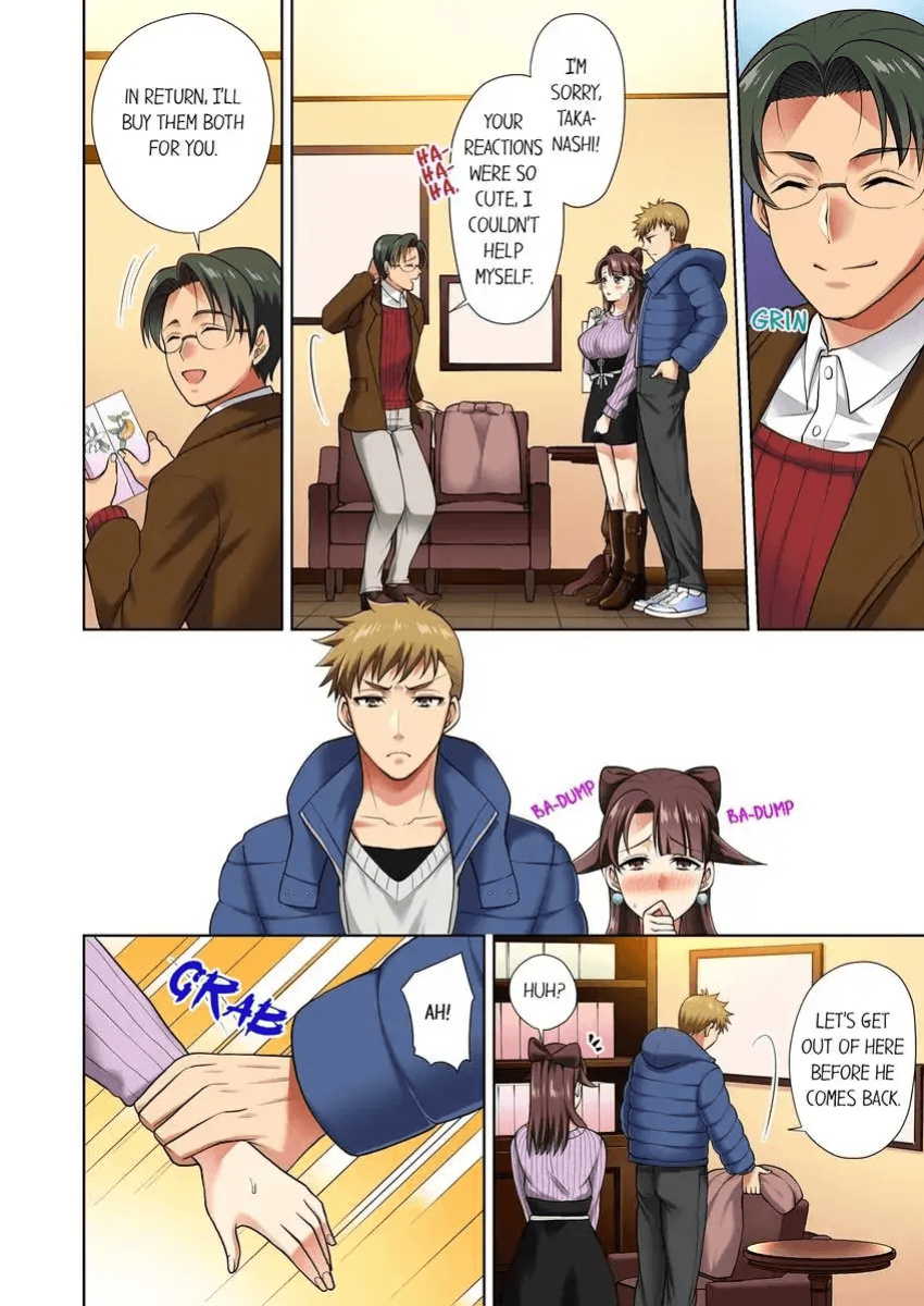 [Aono Akira] Itte mo Owaranai Shain Ryokou "Watashi / Osananajimi ni Sounyuu re Rare Chatteru...!" 1-3 | Company Outing That Never Ends Even if I Cum - “I’m Fucked by My Childhood Friend…!” 1-3