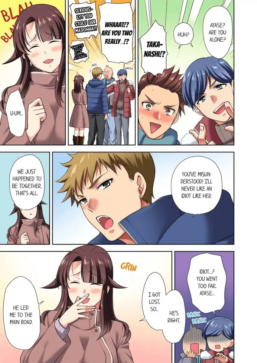[Aono Akira] Itte mo Owaranai Shain Ryokou "Watashi / Osananajimi ni Sounyuu re Rare Chatteru...!" 1-3 | Company Outing That Never Ends Even if I Cum - “I’m Fucked by My Childhood Friend…!” 1-3