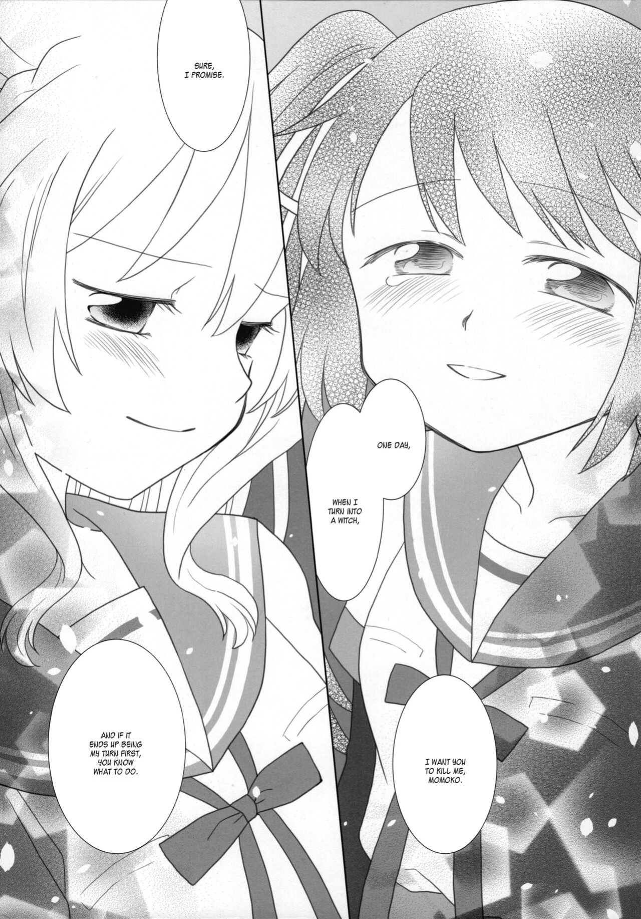 (C100) [pecon (Kino)] Hoshi mo Mienai | Even the stars are gone (Complete) (Puella Magi Madoka Magica Side Story: Magia Record) [SGT]
