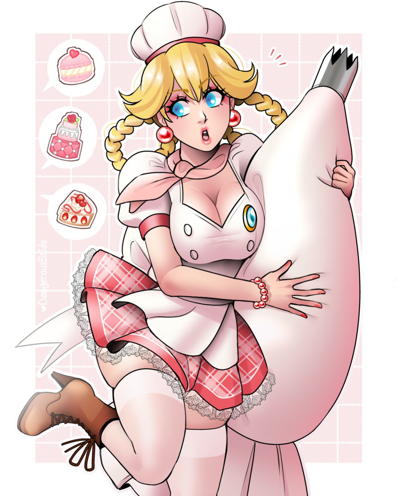 [DangerousBride] Peach & Rosalina (Mario Bros.)