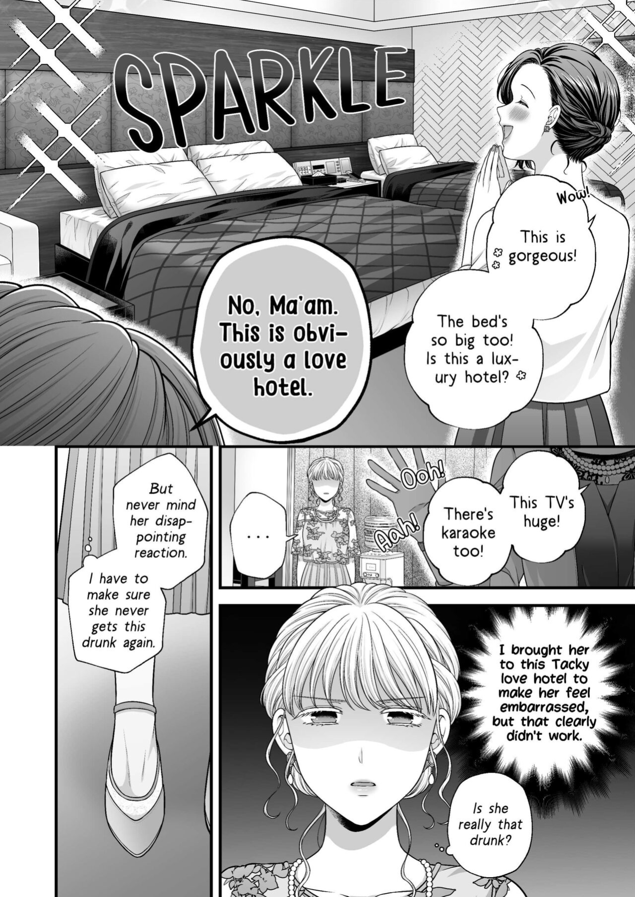 [Tabehoudai (Namaniku)] Kekkonshiki Kaeri no Yoru | Night After Party [YURI HUB PLUS]