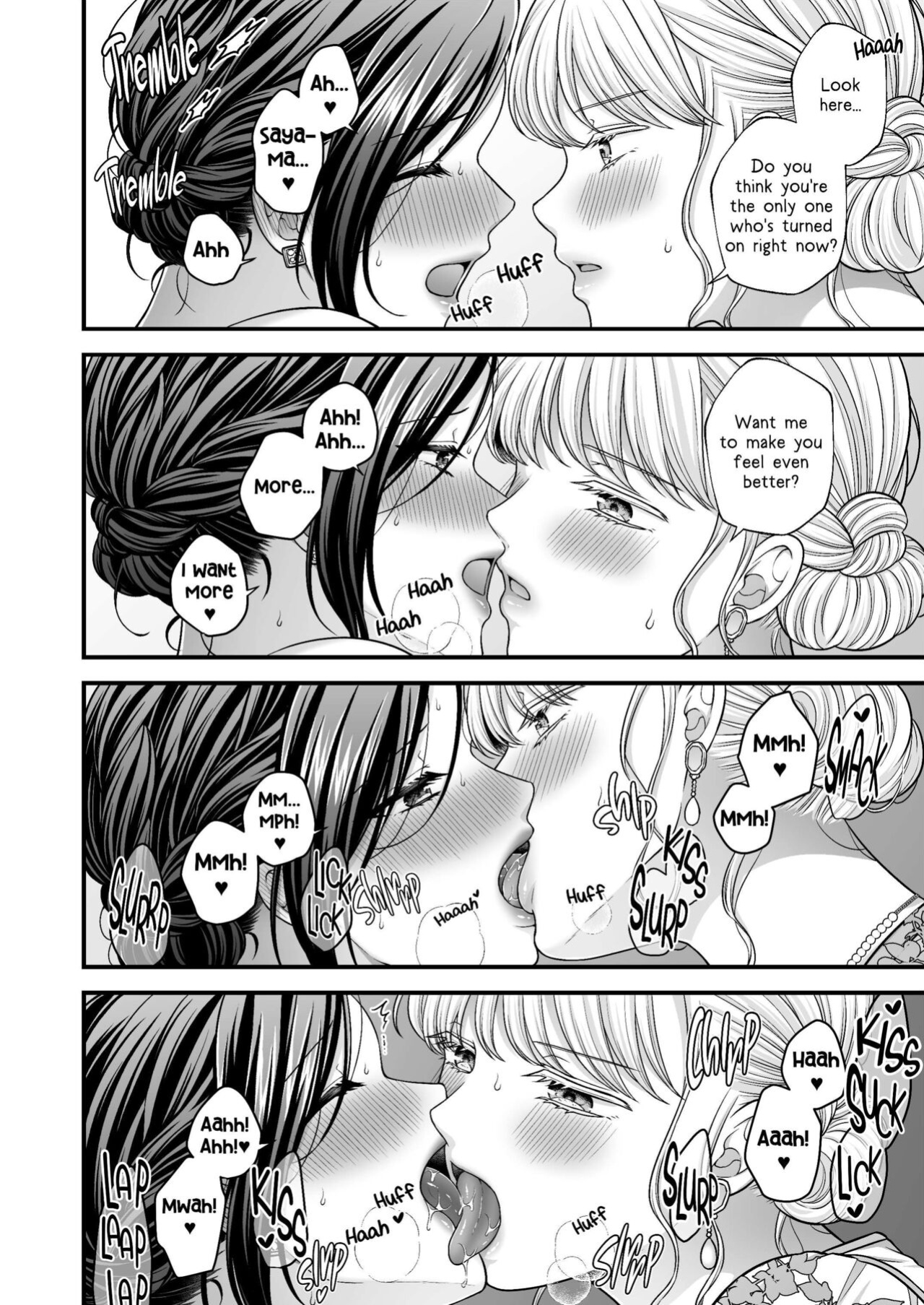 [Tabehoudai (Namaniku)] Kekkonshiki Kaeri no Yoru | Night After Party [YURI HUB PLUS]