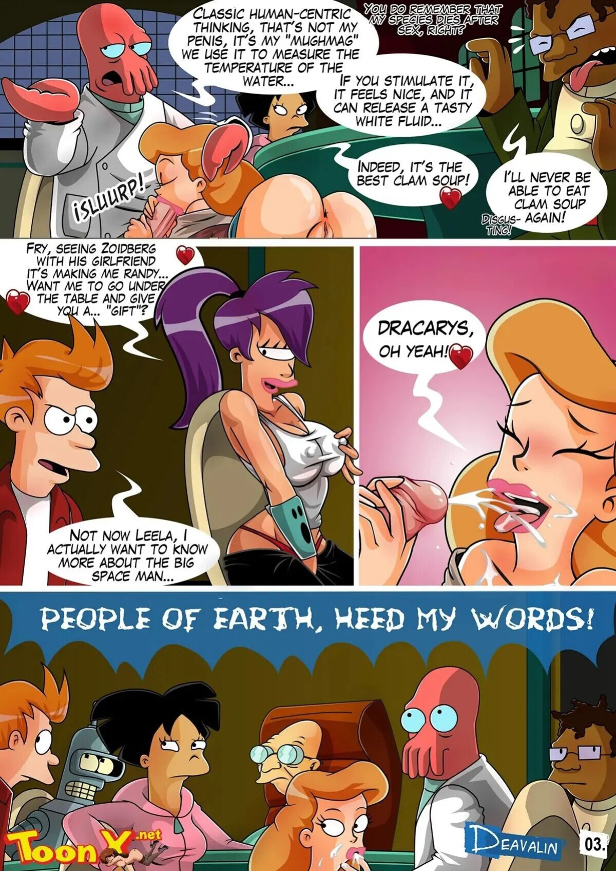 Orgy To Save The Earth (Futurama) [Deavalin]