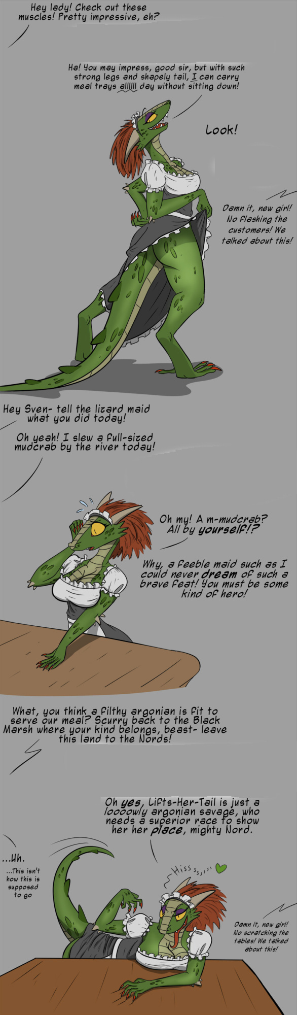 [Valsalia] Lusty Argonian Maid