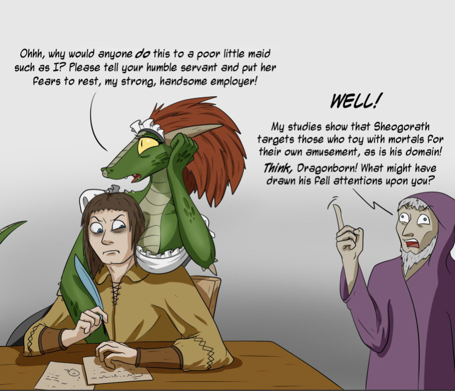 [Valsalia] Lusty Argonian Maid