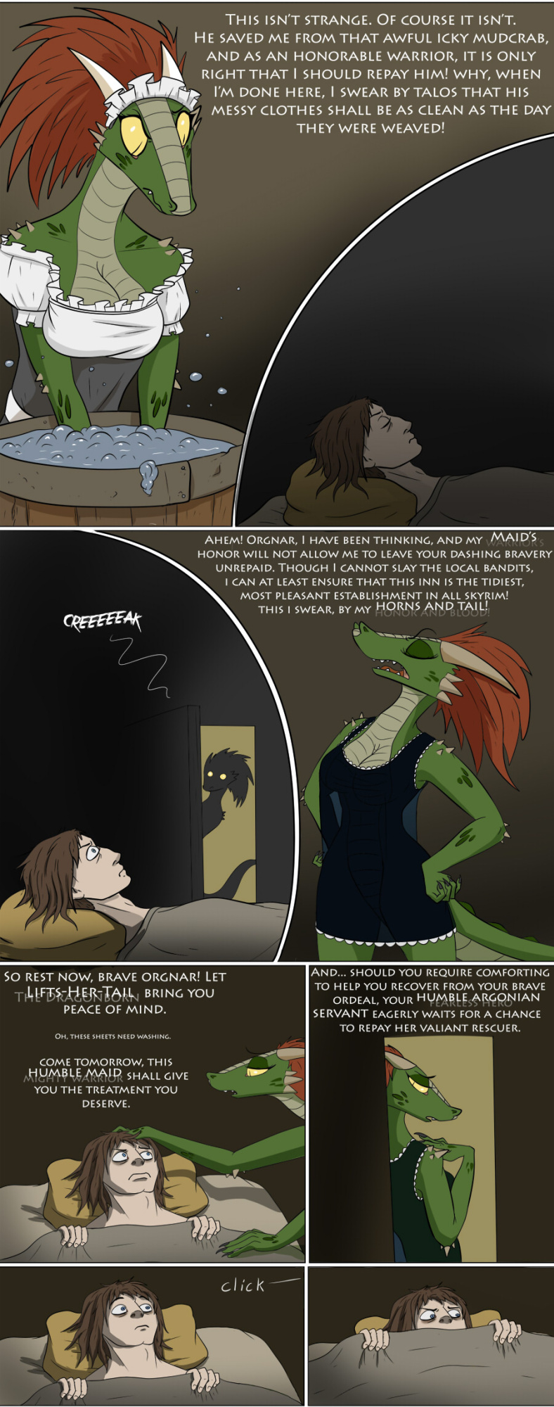[Valsalia] Lusty Argonian Maid