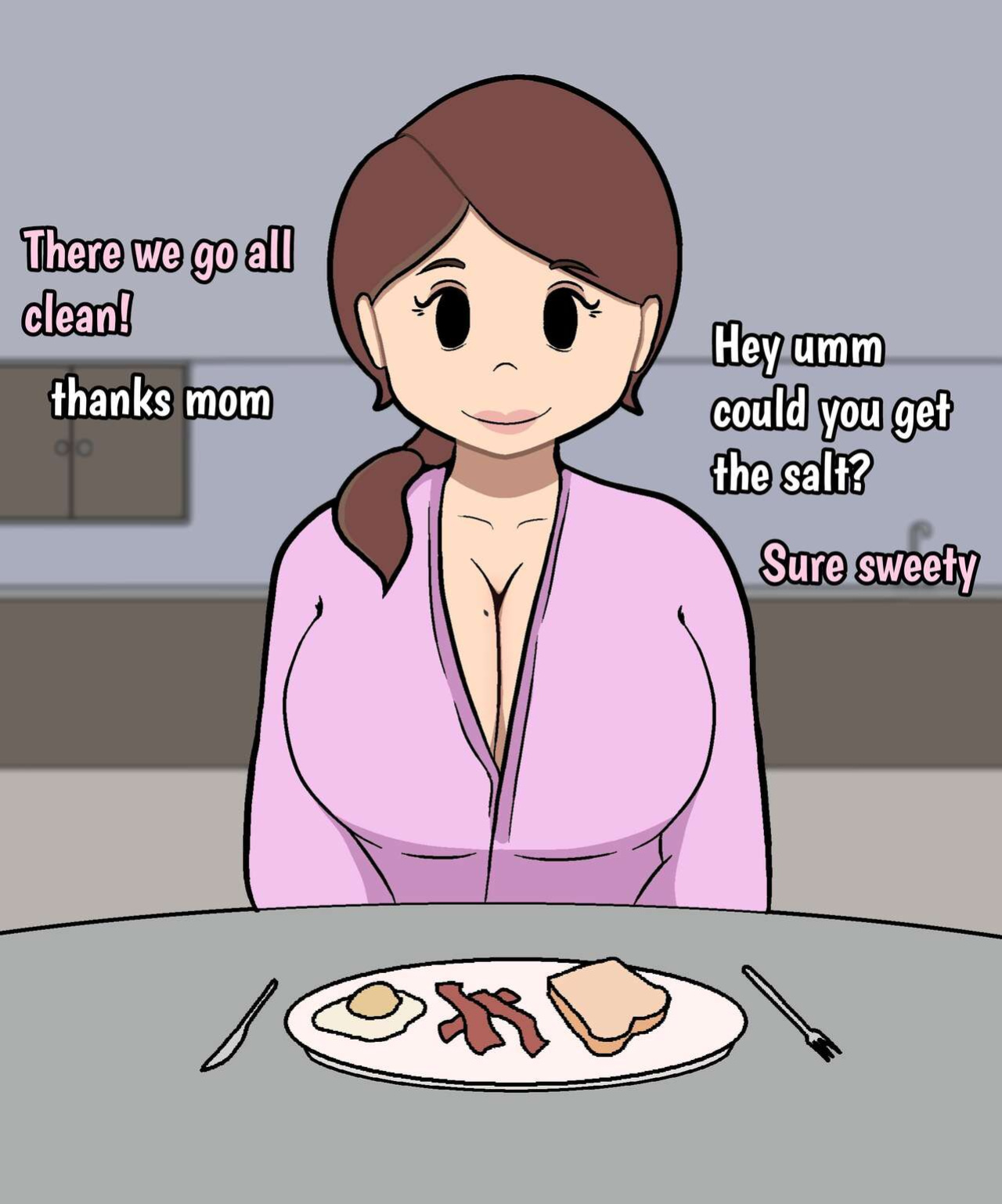 [UniiMom] No Nut November: Mom x Son Love Story