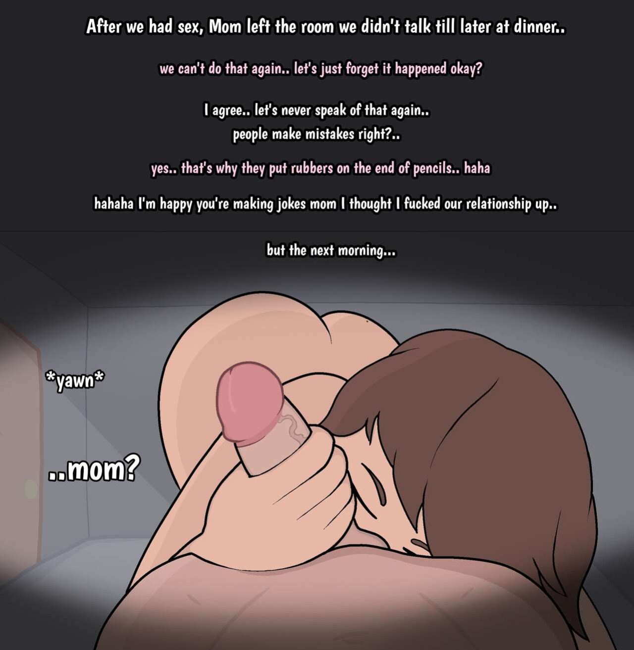 [UniiMom] No Nut November: Mom x Son Love Story