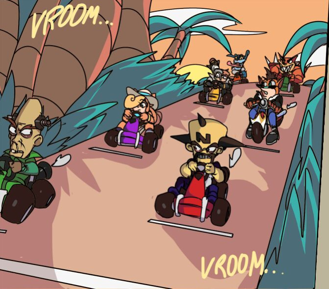 [CaptainKirb] NitroKart (Crash Bandicoot)