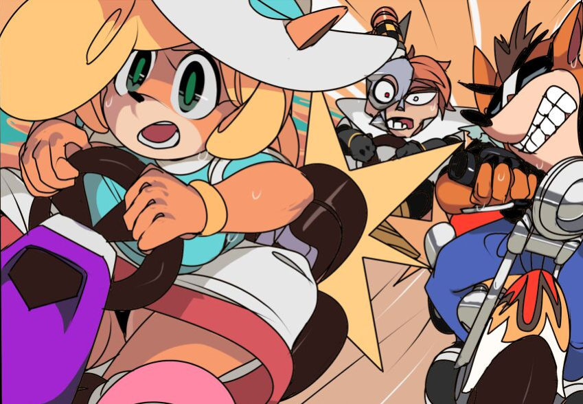 [CaptainKirb] NitroKart (Crash Bandicoot)