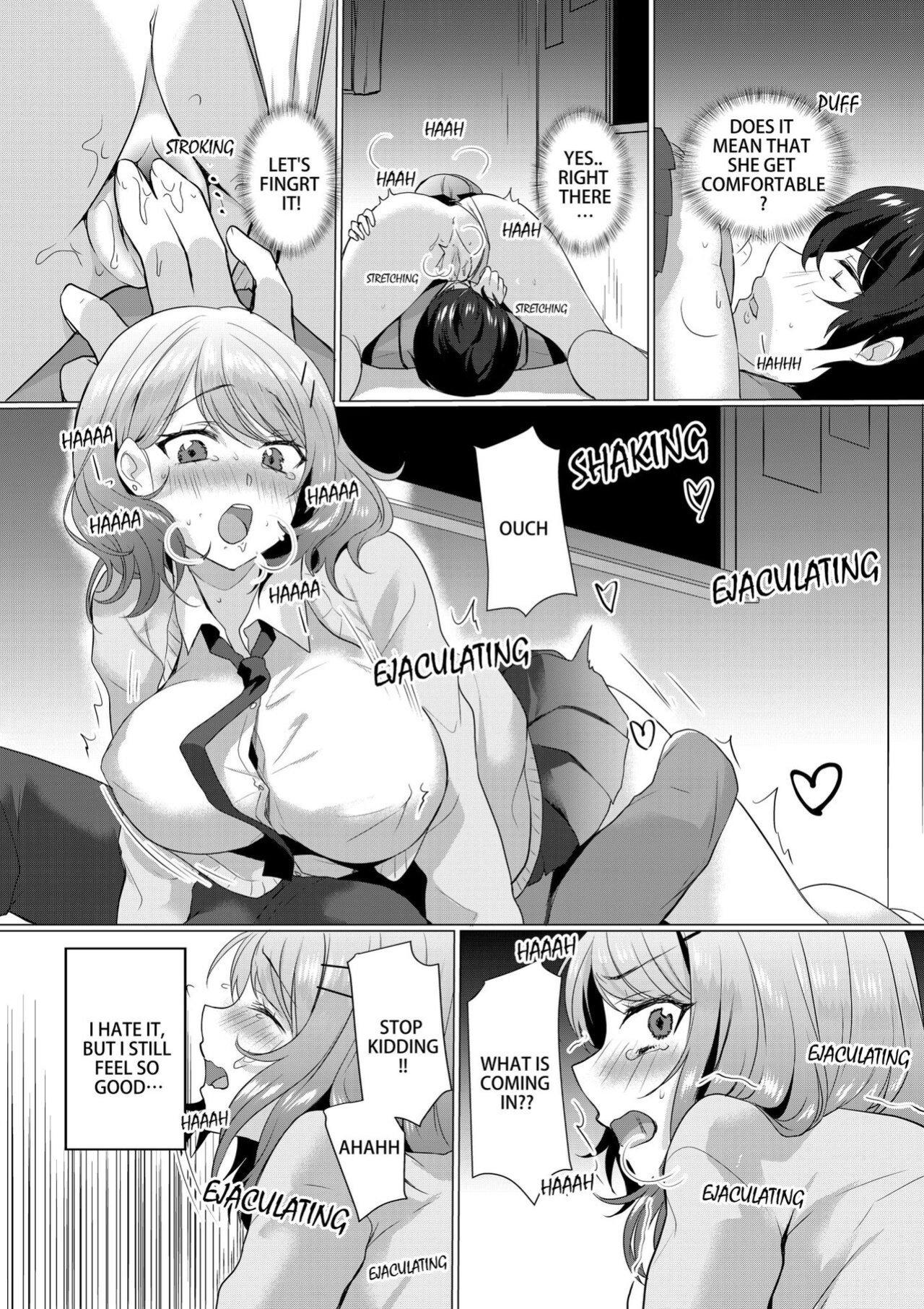 [Hanasaku Mahiru] Namaiki JK ni Nakadashi Choukyou ~Mechakucha ni Tsuite, Oku no Hou ni Dashite Ageru ne 1 | Cum inside disobedient JK 1