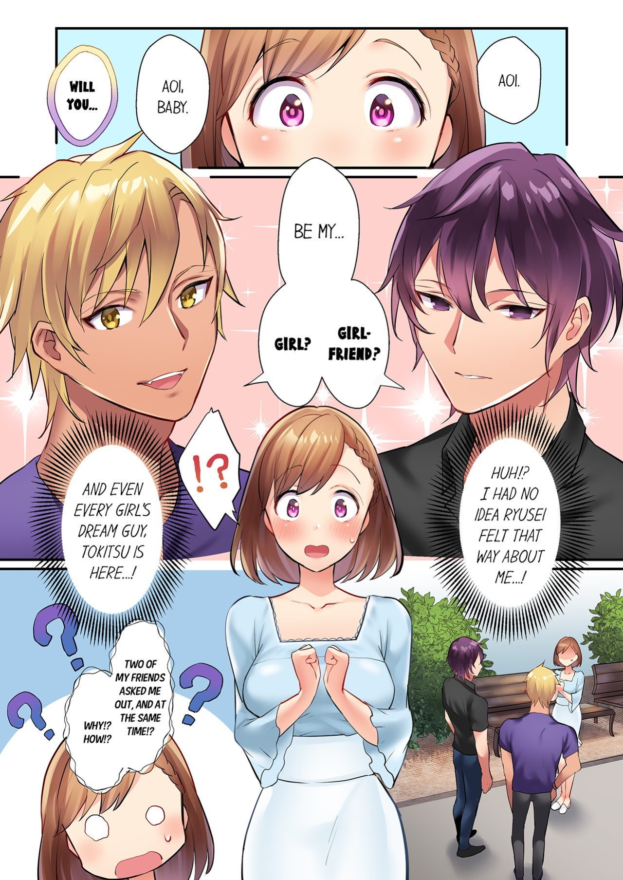 [Kaduki] Netori Ai SEX - Chara Otoko no Hentai Massage Osananajimi no Nettori Aibu 1 | N.T.R. Sex Wars - Playboy's Depraved Massage VS. Childhood Friend's Sensual Touch 1