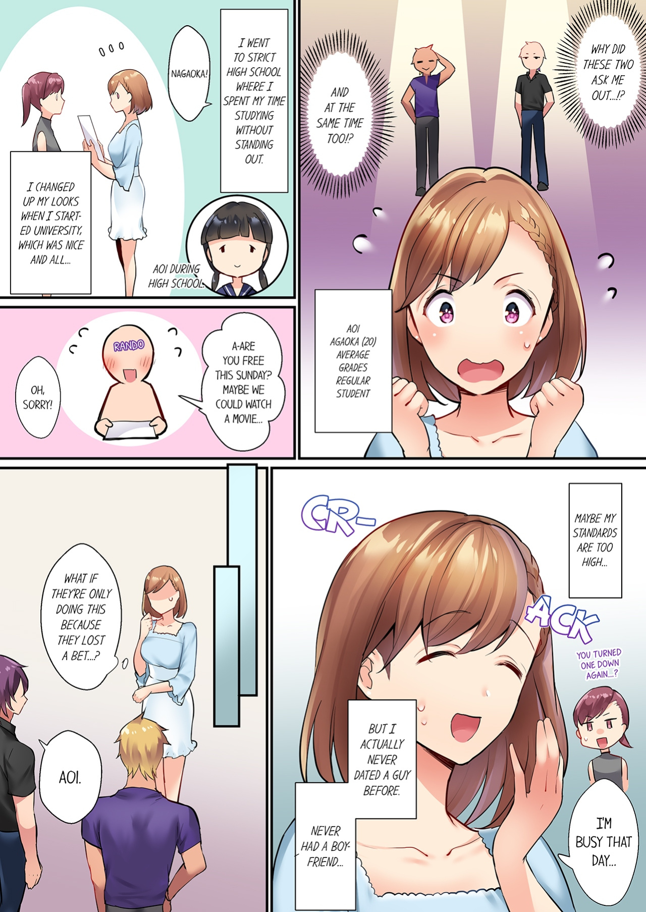 [Kaduki] Netori Ai SEX - Chara Otoko no Hentai Massage Osananajimi no Nettori Aibu 1 | N.T.R. Sex Wars - Playboy's Depraved Massage VS. Childhood Friend's Sensual Touch 1