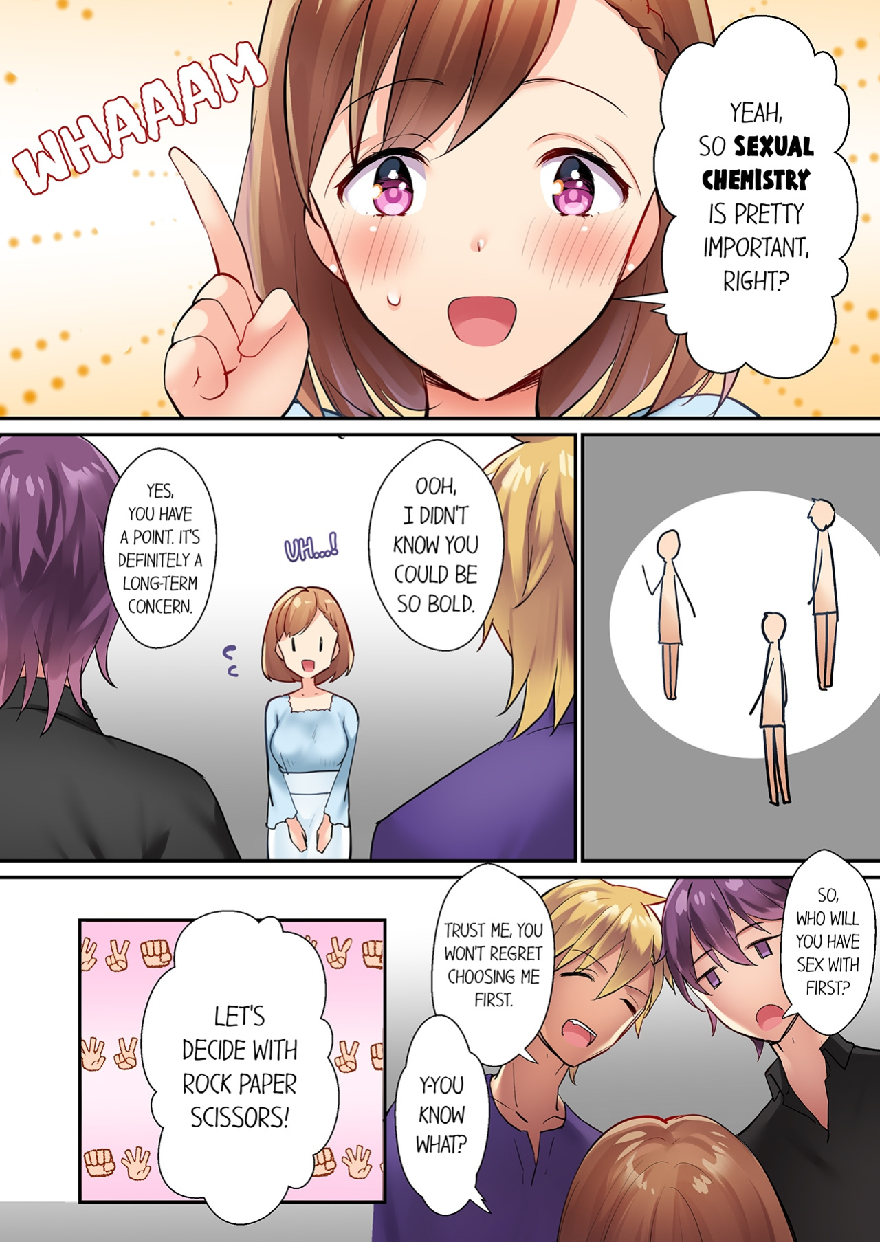 [Kaduki] Netori Ai SEX - Chara Otoko no Hentai Massage Osananajimi no Nettori Aibu 1 | N.T.R. Sex Wars - Playboy's Depraved Massage VS. Childhood Friend's Sensual Touch 1